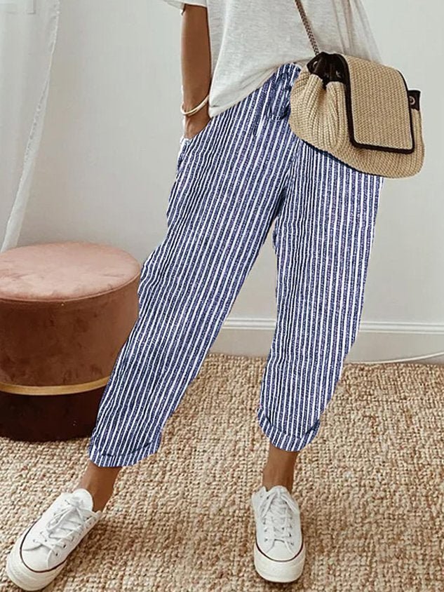 Leona | Rolled Cuff Relaxed Jogger Pants