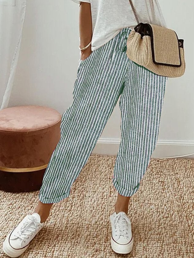 Leona | Rolled Cuff Relaxed Jogger Pants