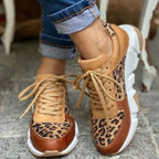 Kaelynn | Leopard Print Women’s Sneakers