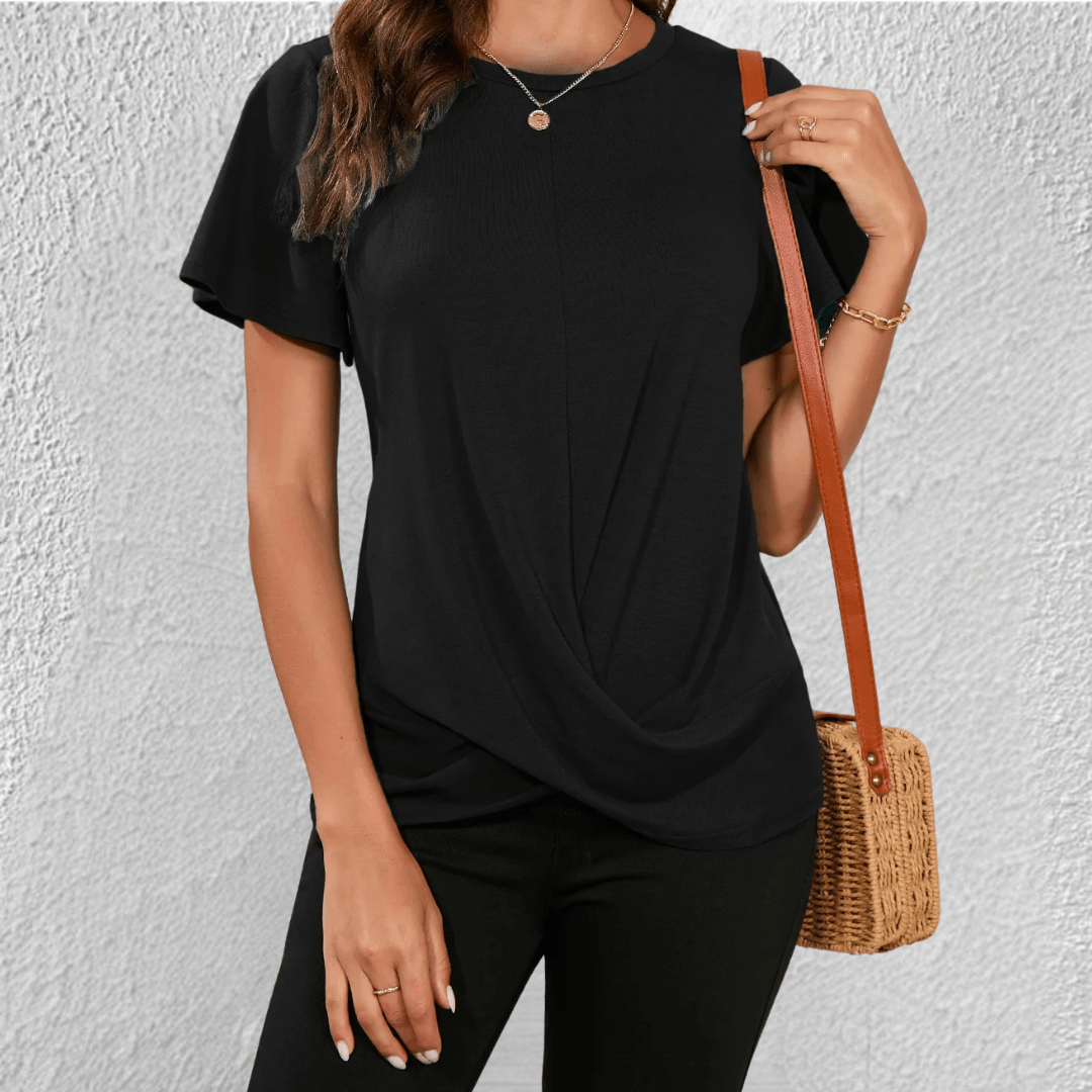 Women’s Tummy Control Round Neck Top