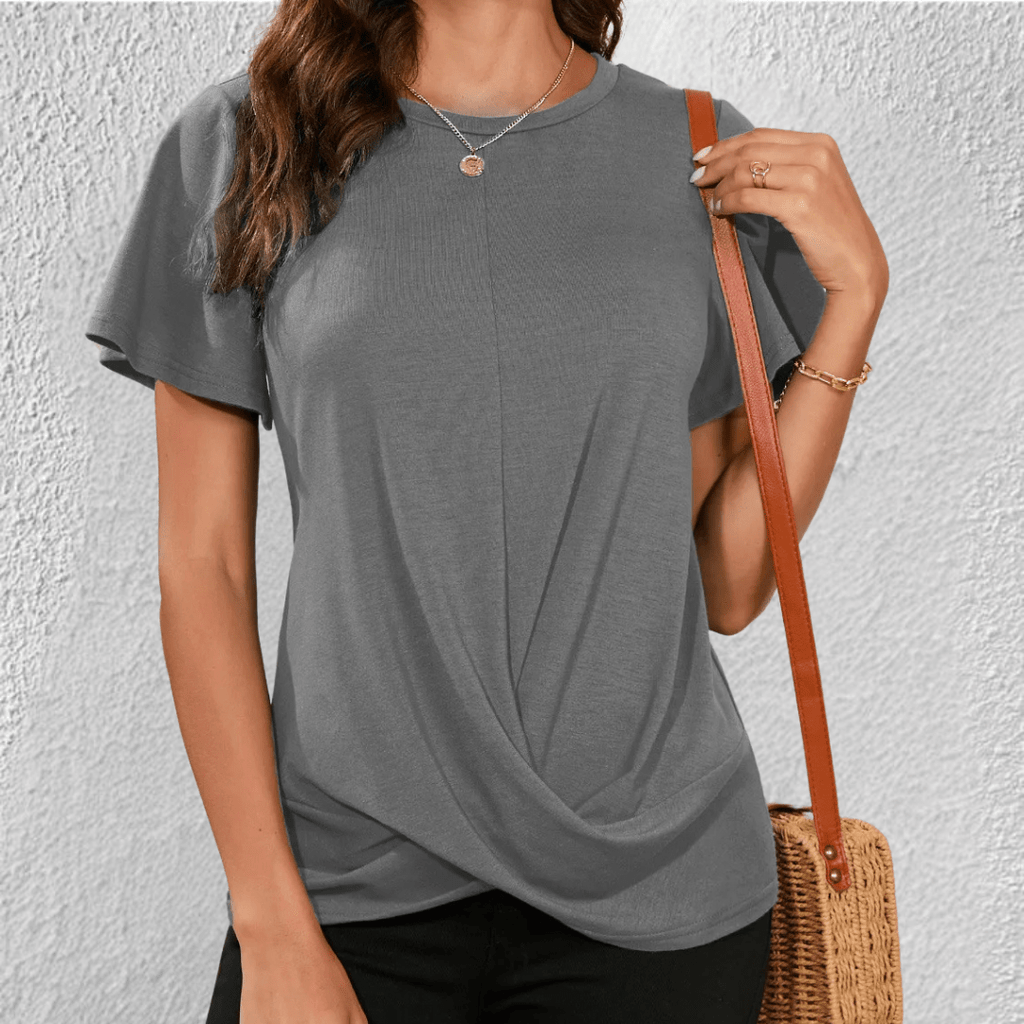 Women’s Tummy Control Round Neck Top