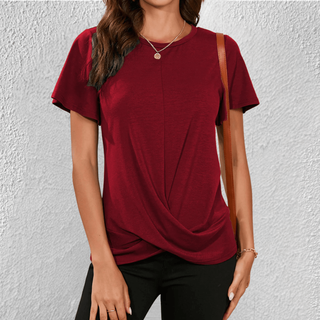 Women’s Tummy Control Round Neck Top