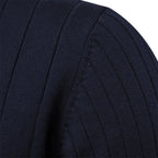 Brandy | Ribbed Zip-Neck Men’s Sweater