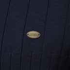 Brandy | Ribbed Zip-Neck Men’s Sweater
