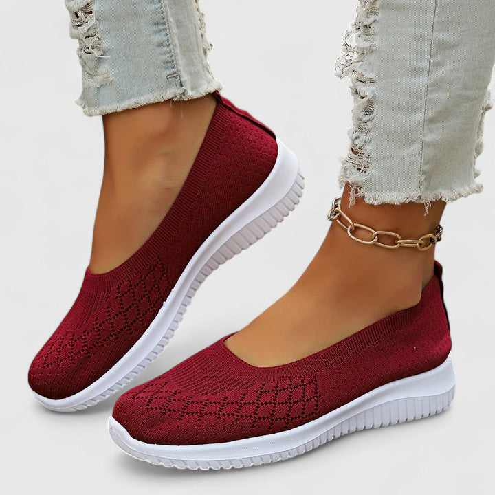 Iris | Orthopedic Slip-On Ballet Walking Flats