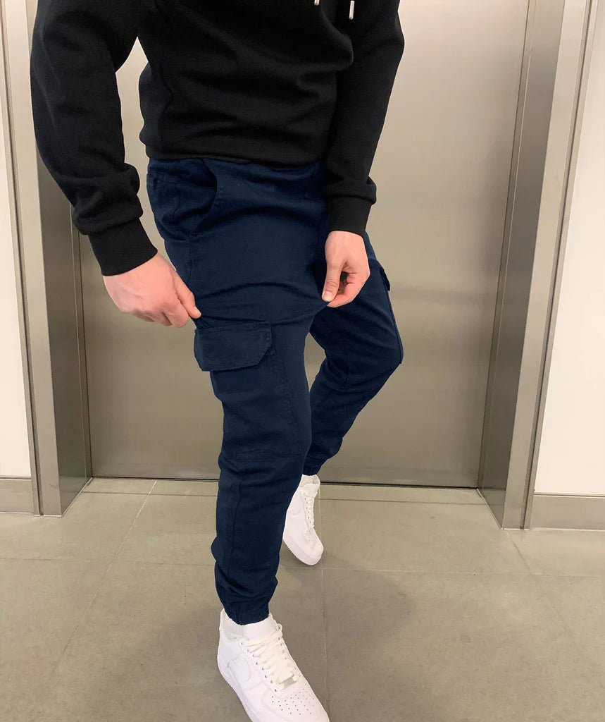 Men’s Cargo Jogger Pants – Casual Comfort Fit