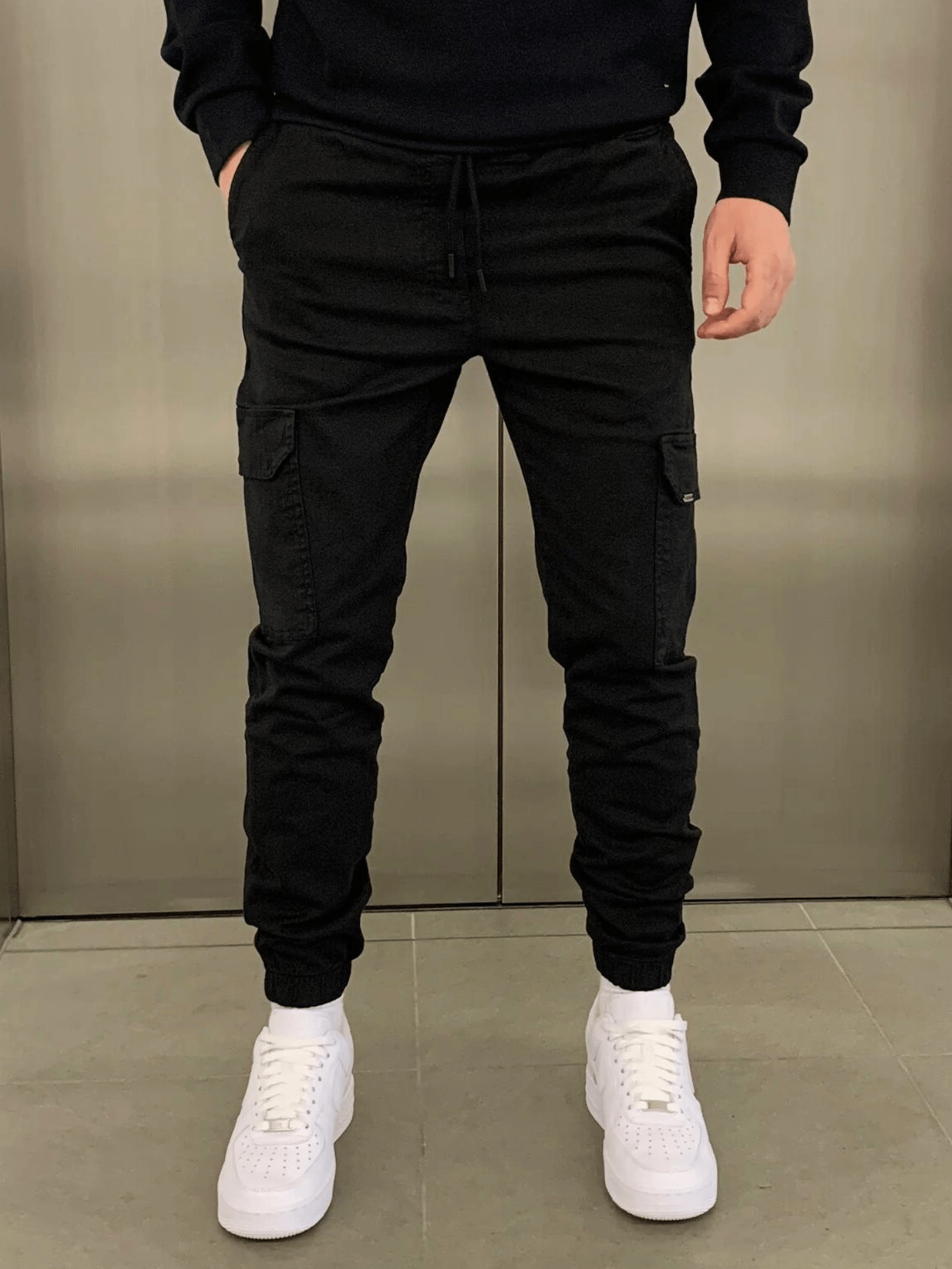 Men’s Cargo Jogger Pants – Casual Comfort Fit