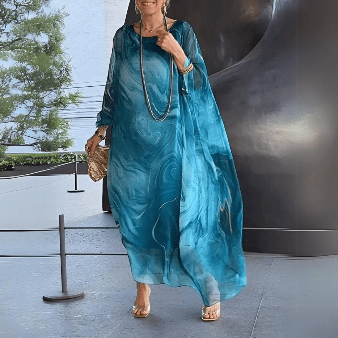 Mariana Slimming Luxe Chiffon Elegance Dress