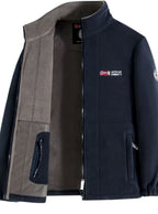 Tristan | Men’s Stand-Collar Full-Zip Fleece-Lined Outdoor Jacket