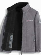 Tristan | Men’s Stand-Collar Full-Zip Fleece-Lined Outdoor Jacket