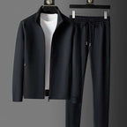 Vance | Men’s Full-Zip Stand-Collar Tracksuit & Drawstring Joggers Set