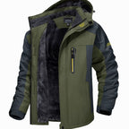 Garrett | Men’s Waterproof Fleece-Lined Hooded Ski Jacket