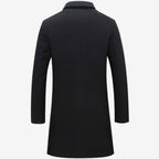 Sterling | Men’s Single-Breasted Notch-Lapel Topcoat