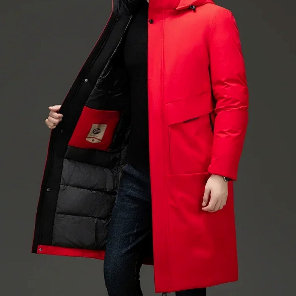 Soren | Men’s Hooded Quilted-Lined Long Weatherproof Parka
