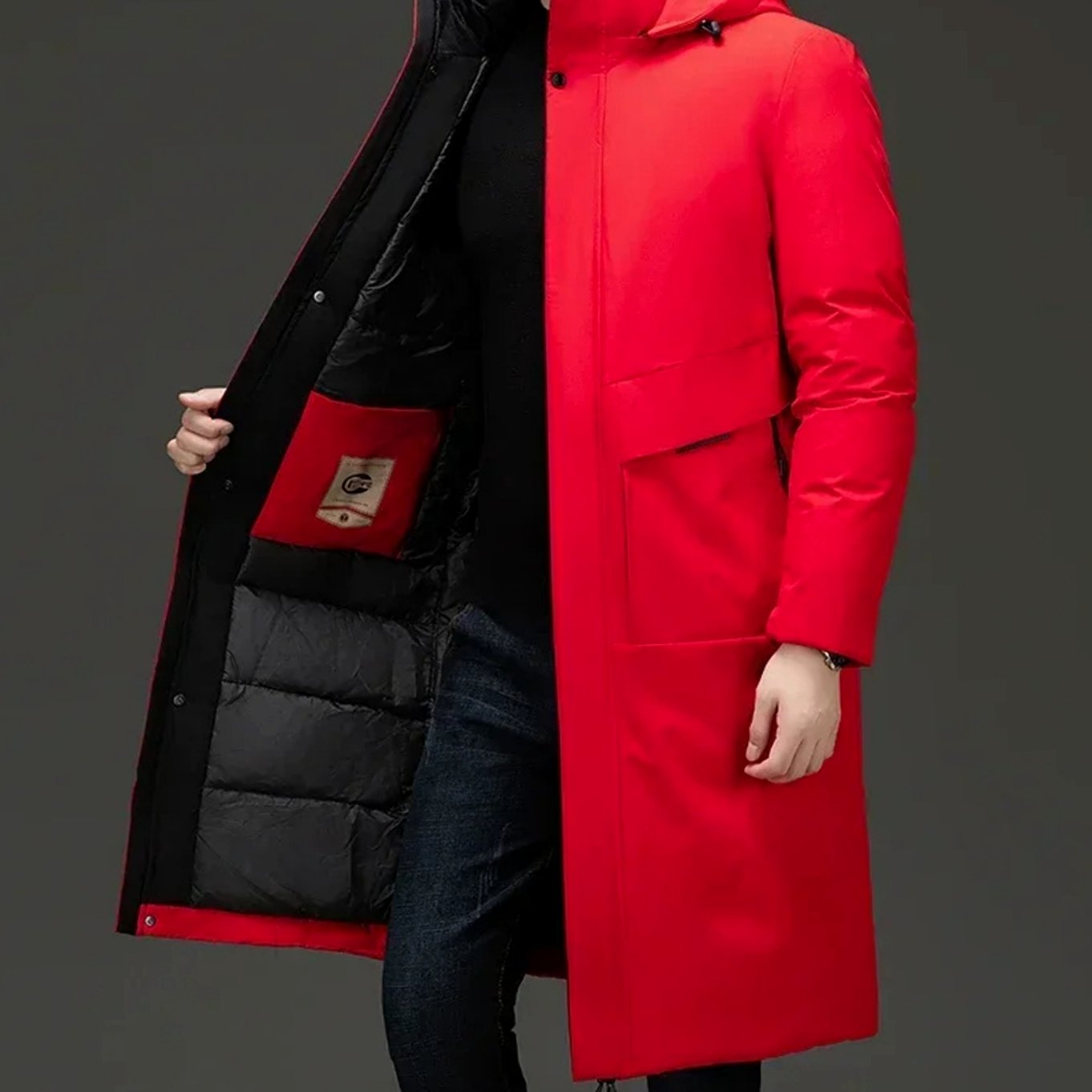 Soren | Men’s Hooded Quilted-Lined Long Weatherproof Parka