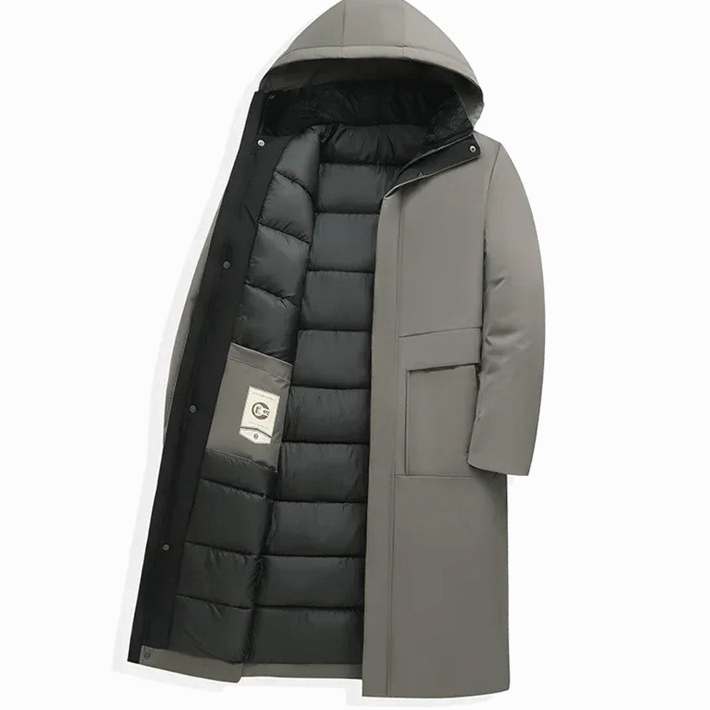 Soren | Men’s Hooded Quilted-Lined Long Weatherproof Parka