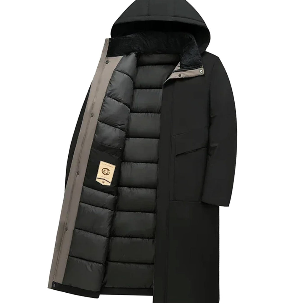 Soren | Men’s Hooded Quilted-Lined Long Weatherproof Parka