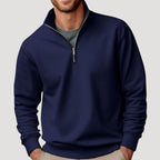 Mason | Men’s Quarter-Zip Fleece Stand-Collar Pullover Sweatshirt