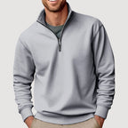 Mason | Men’s Quarter-Zip Fleece Stand-Collar Pullover Sweatshirt