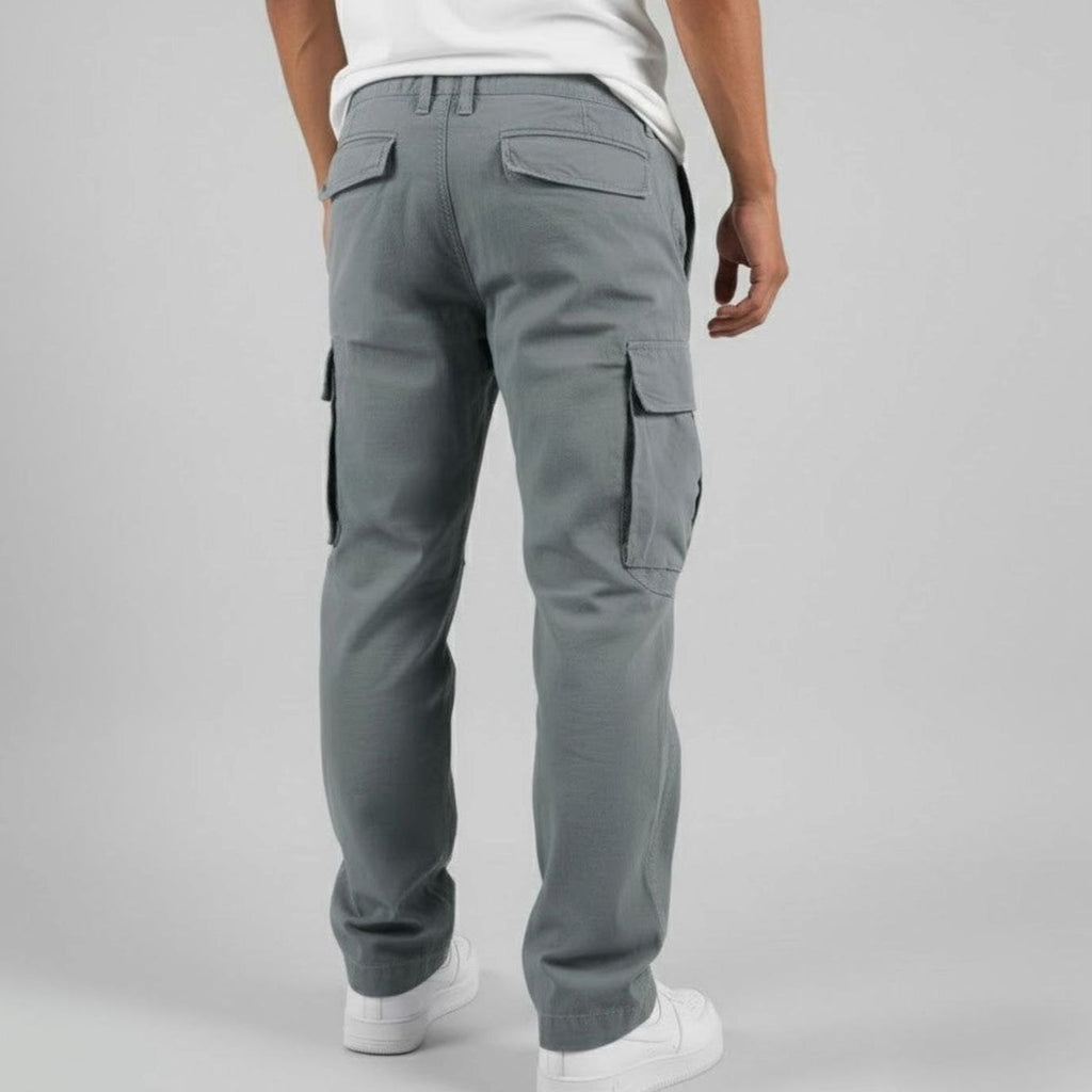 Mason | Men’s Streamlined Cargo-Pocket Straight-Leg Stretch Pants