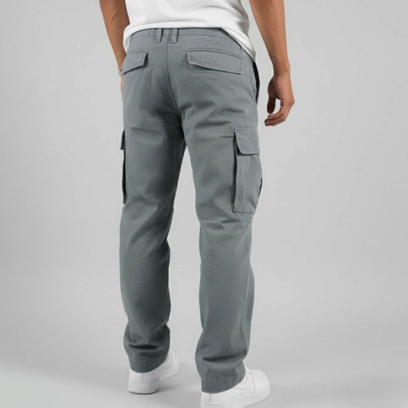 Mason | Men’s Streamlined Cargo-Pocket Straight-Leg Stretch Pants
