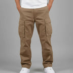 Mason | Men’s Streamlined Cargo-Pocket Straight-Leg Stretch Pants