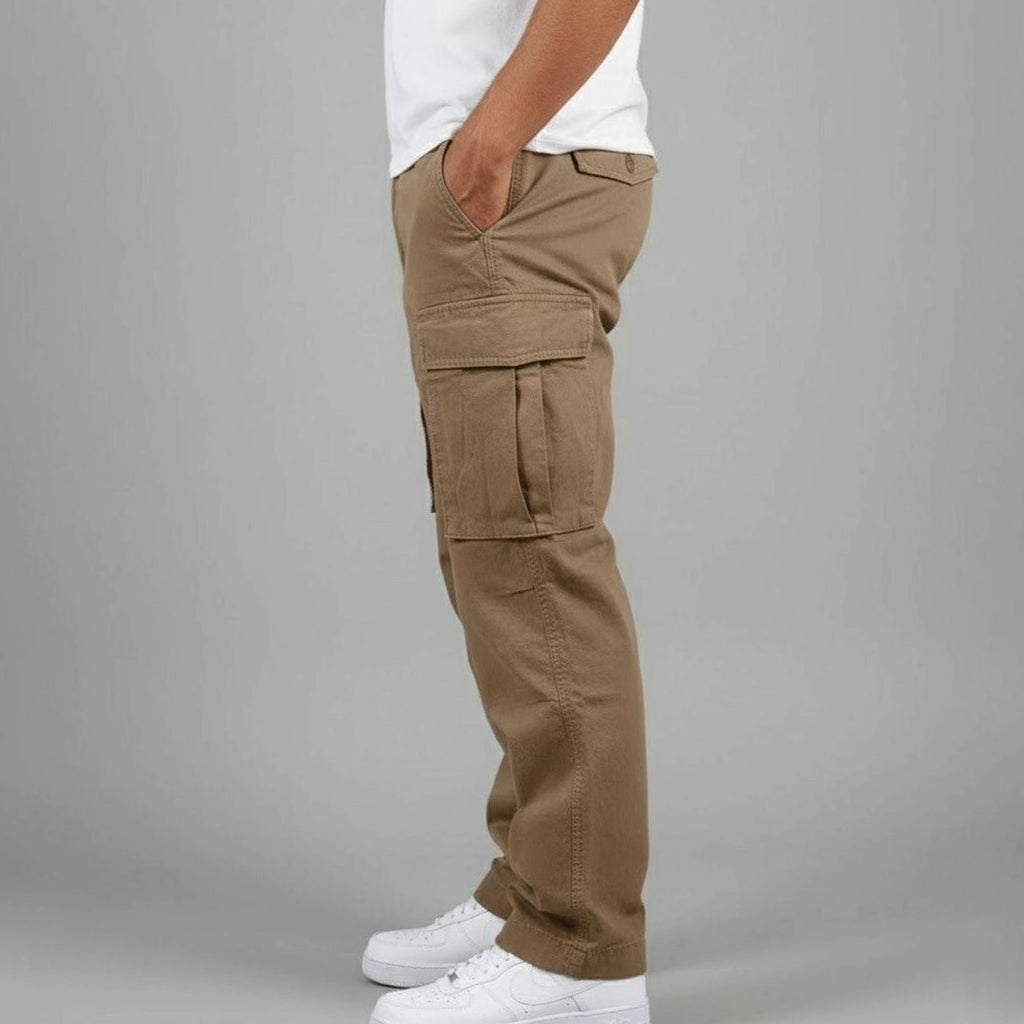 Mason | Men’s Streamlined Cargo-Pocket Straight-Leg Stretch Pants