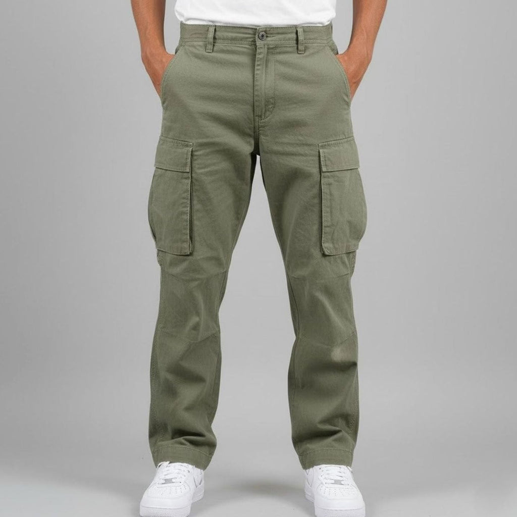 Mason | Men’s Streamlined Cargo-Pocket Straight-Leg Stretch Pants