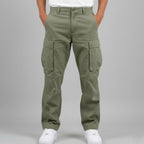 Mason | Men’s Streamlined Cargo-Pocket Straight-Leg Stretch Pants