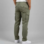 Mason | Men’s Streamlined Cargo-Pocket Straight-Leg Stretch Pants