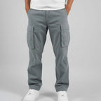 Mason | Men’s Streamlined Cargo-Pocket Straight-Leg Stretch Pants