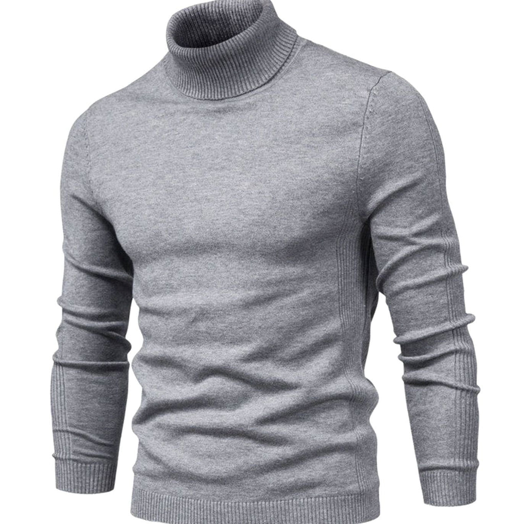 Julian | Men’s Slim-Fit Fine-Gauge Roll-Neck Turtleneck Sweater