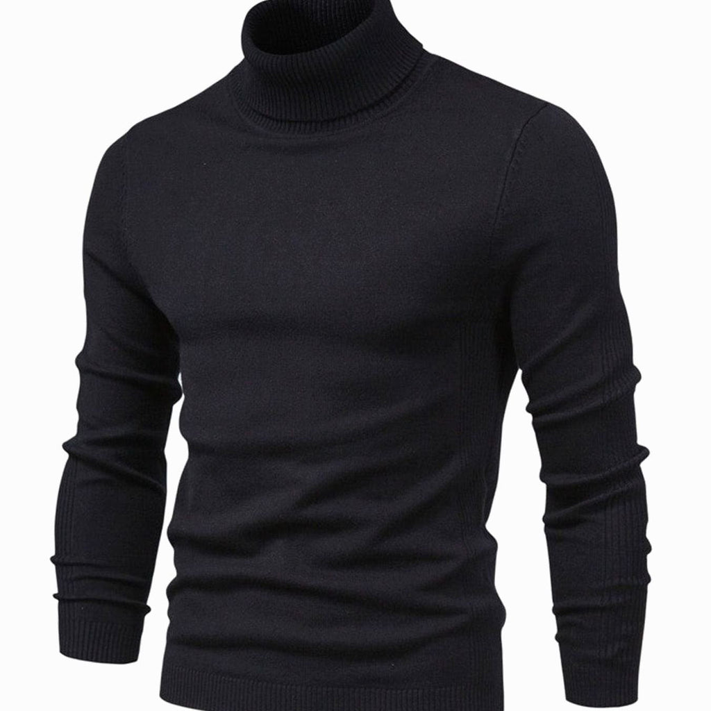 Julian | Men’s Slim-Fit Fine-Gauge Roll-Neck Turtleneck Sweater