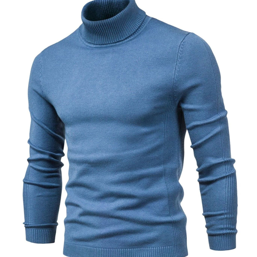 Julian | Men’s Slim-Fit Fine-Gauge Roll-Neck Turtleneck Sweater