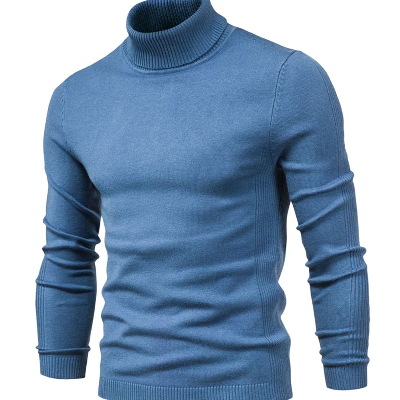 Julian | Men’s Slim-Fit Fine-Gauge Roll-Neck Turtleneck Sweater