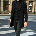 Sterling | Men’s Single-Breasted Tailored Overcoat