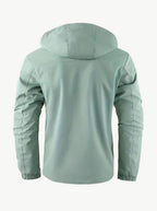 Damian | Men’s Hooded Multi-Pocket Windproof Outdoor Utility Jacket