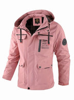 Damian | Men’s Hooded Multi-Pocket Windproof Outdoor Utility Jacket