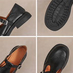 Mira | Vintage T-Strap Flats