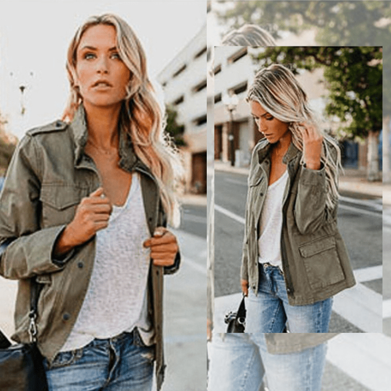 Mirek | Casual Autumn Jacket with Pockets