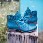 Miriam | ZIPPED FAUX LEATHER BOOTS