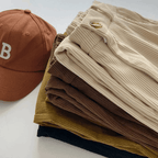 Women's high wasted Retro Corduroy pants