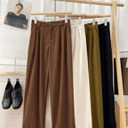 Women's high wasted Retro Corduroy pants
