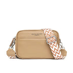 Callista | Bold Chevron Strap Crossbody Bag