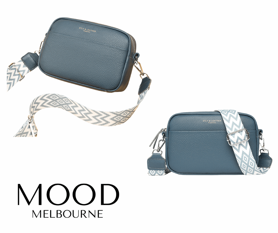 Callista | Bold Chevron Strap Crossbody Bag