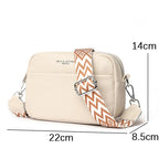 Callista | Bold Chevron Strap Crossbody Bag
