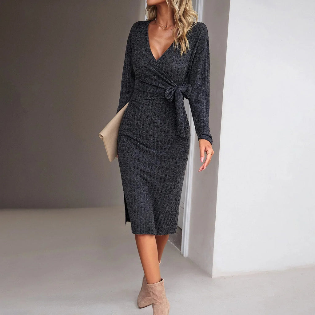 Naomi | Curve-Hugging Knit Dress