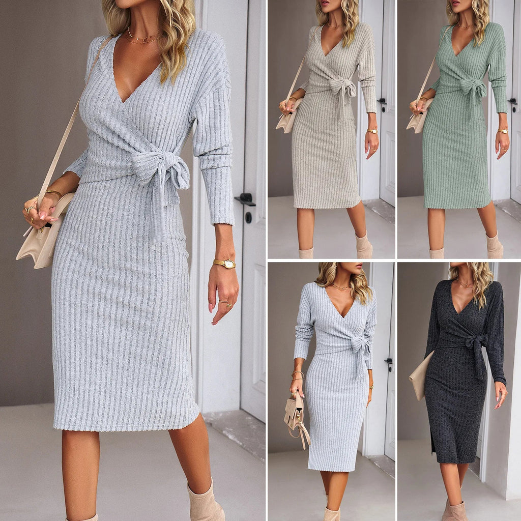 Naomi | Curve-Hugging Knit Dress