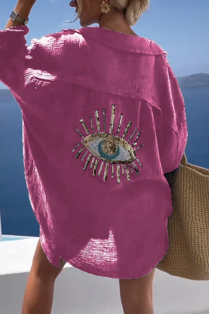Naya | Embroidered Oversized Shirt