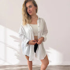 Naya | Embroidered Oversized Shirt